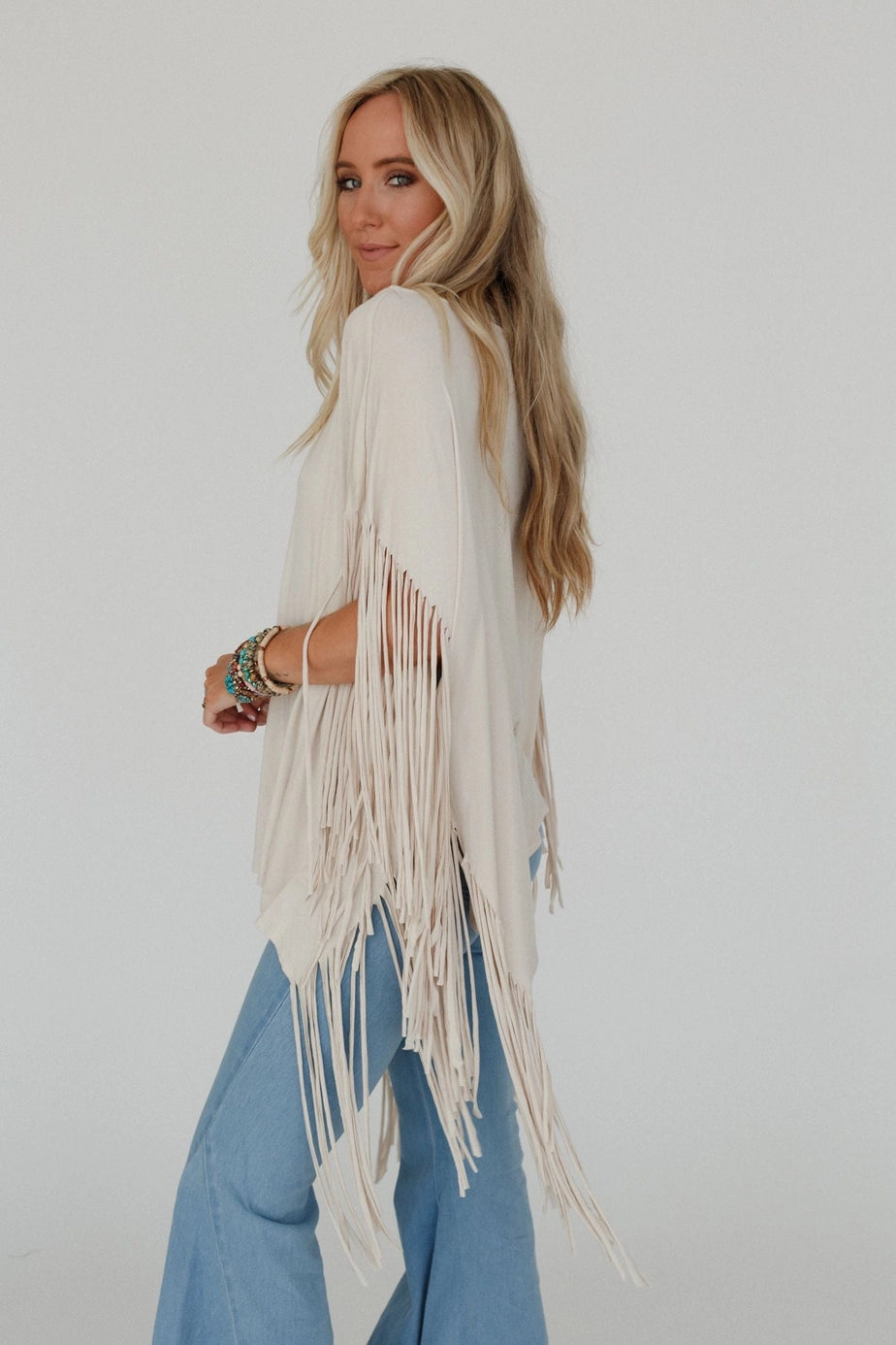Western Showstopper Fringe Top MT6117