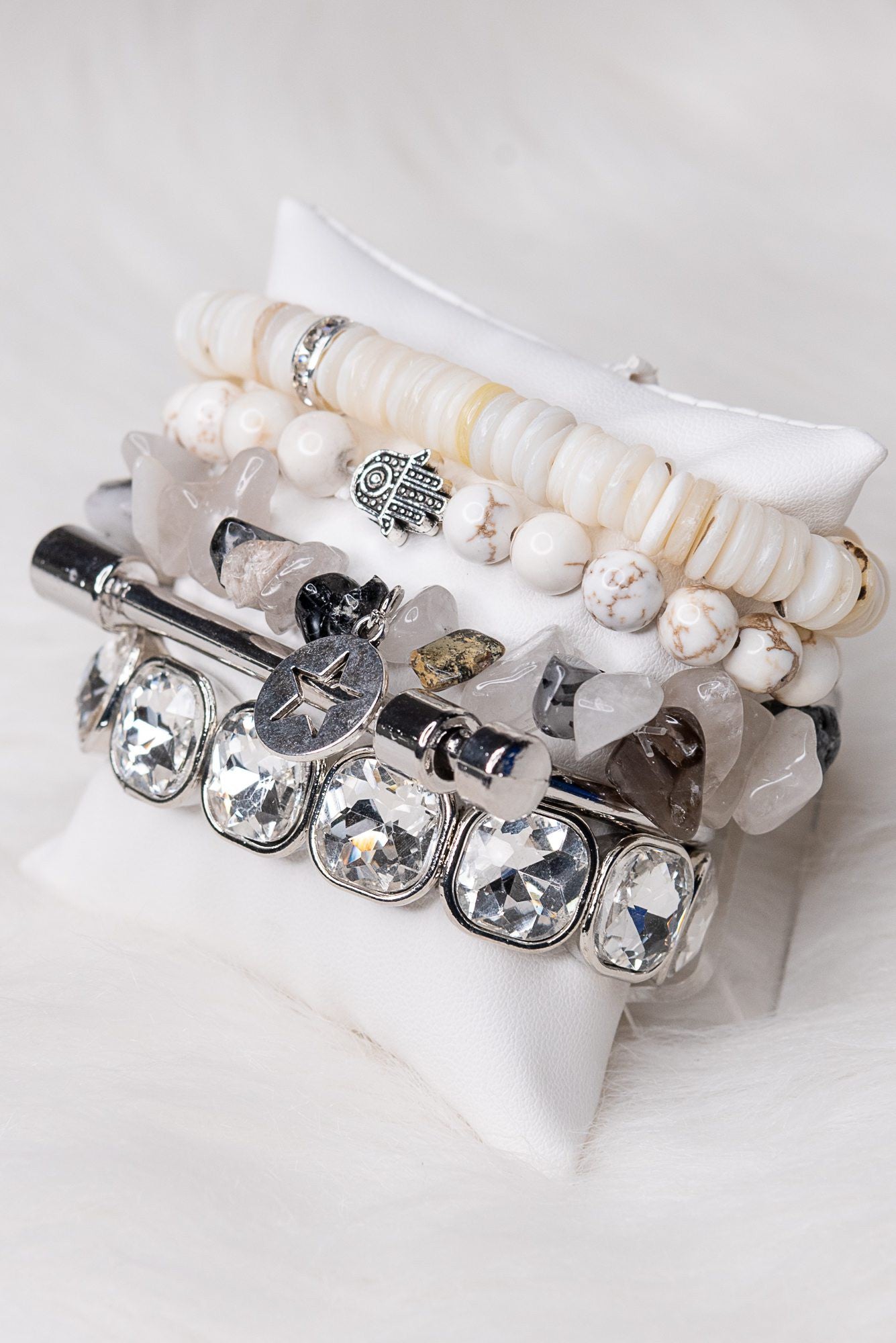 Vera Bracelet Set White 287-62136-B