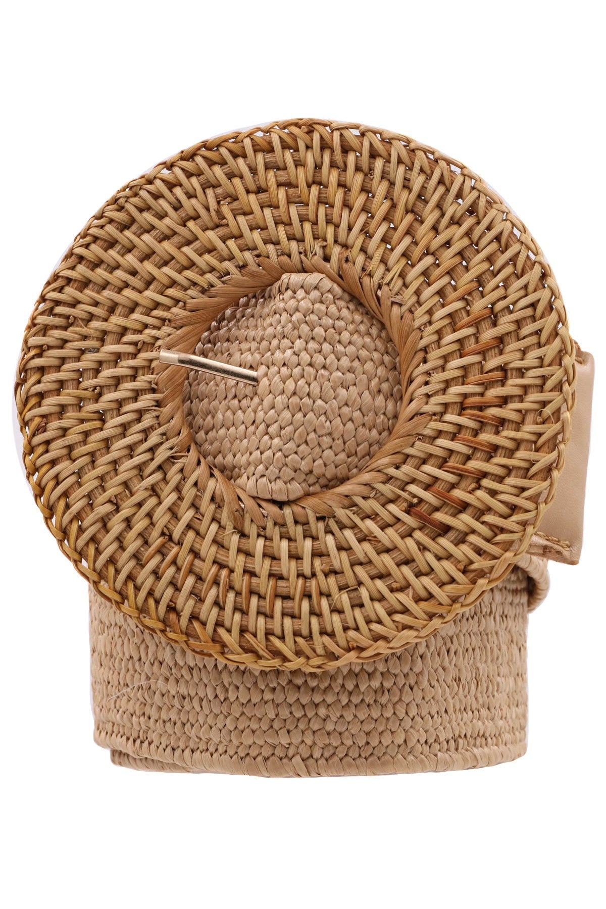 Basket Weave Straw Belt 42463-1-BT-C-C