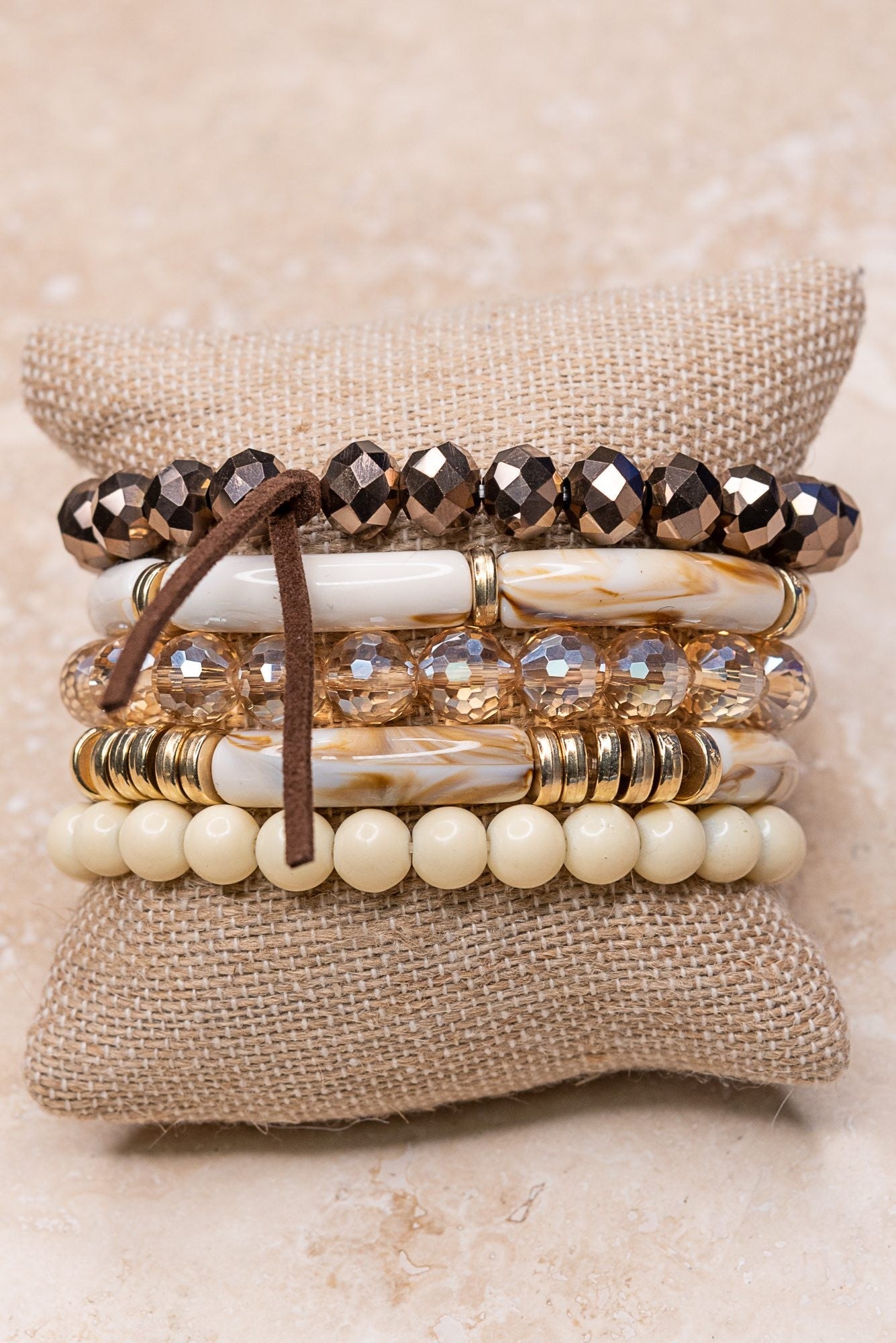 Aubrey Bracelet Set Natural 108-62227-B