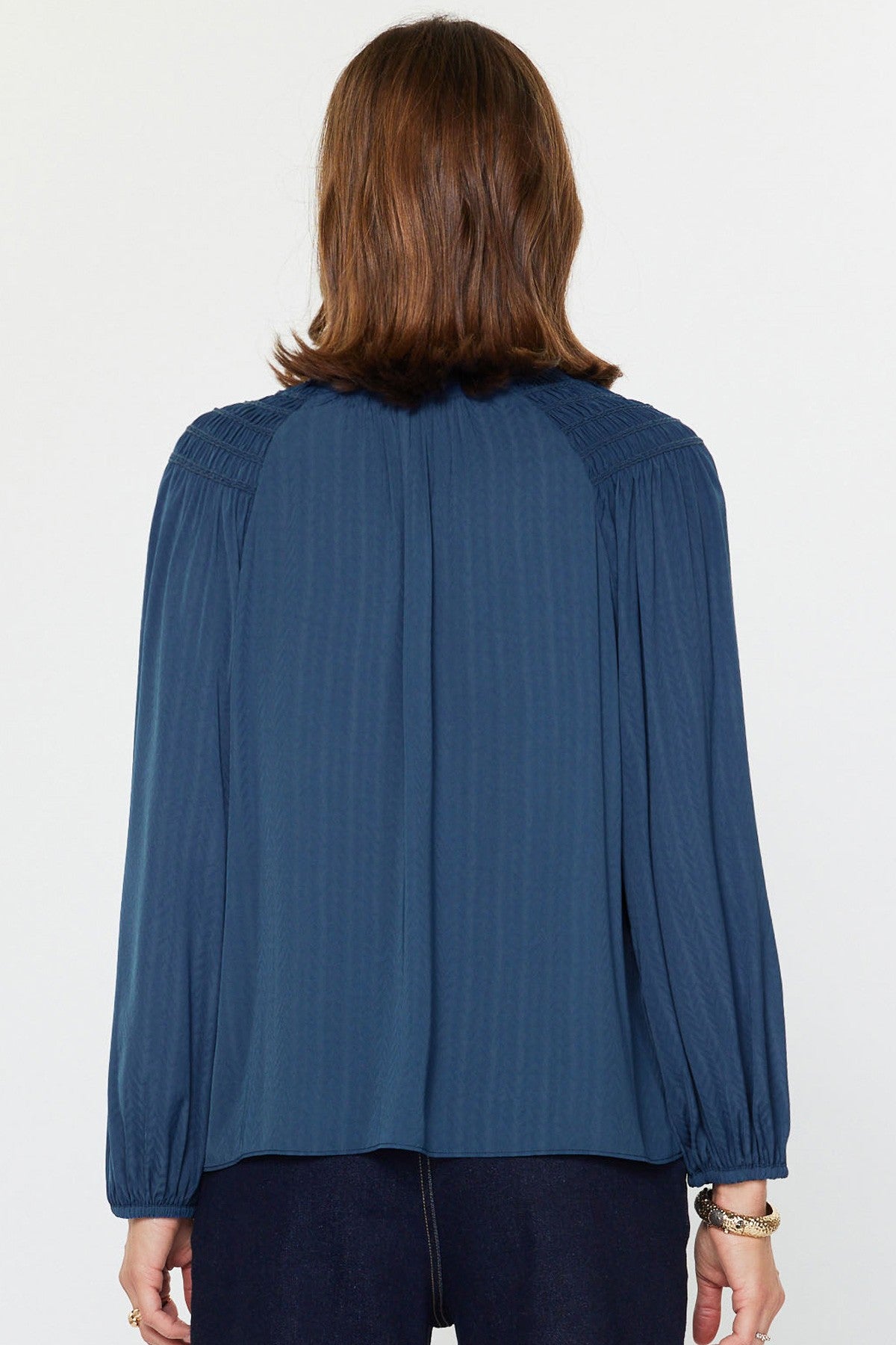 Long Sleeve With Button Blouse 2230884
