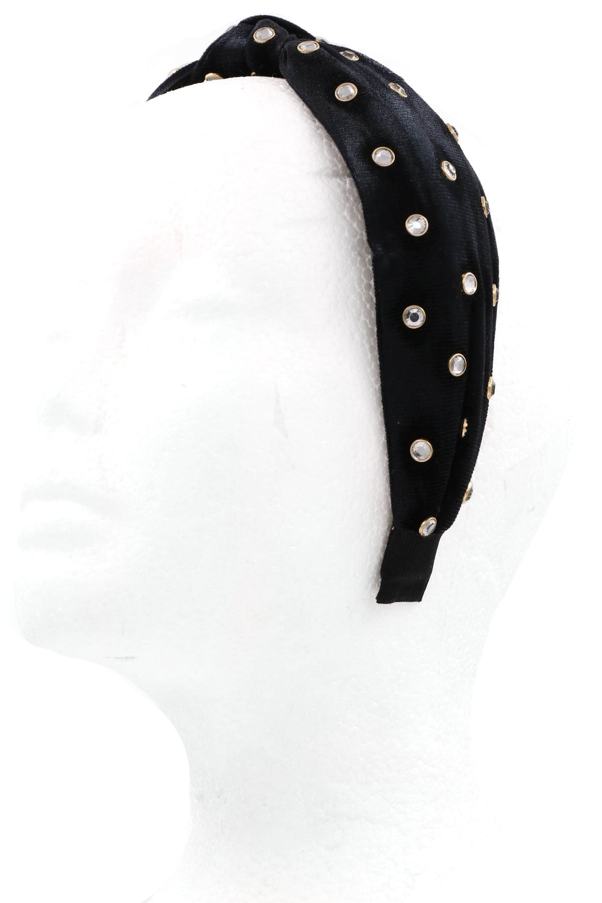 Rhinestone Glass Jewel Headband 44134-H