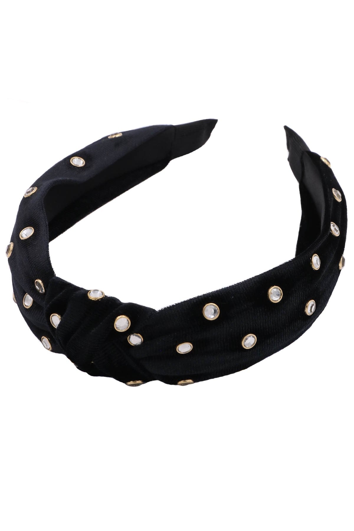 Rhinestone Glass Jewel Headband 44134-H