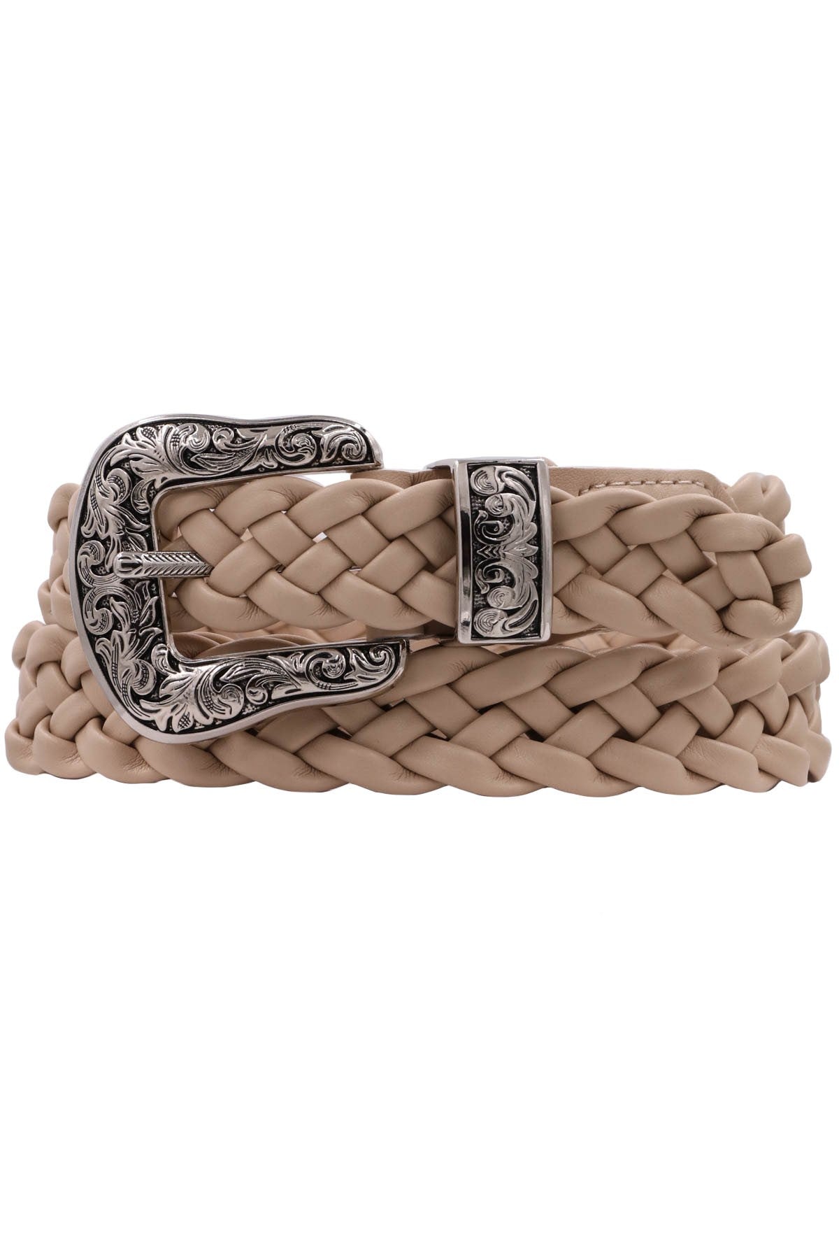 Vintage Swirl Embossed Western Buckle Belt 44950-BT