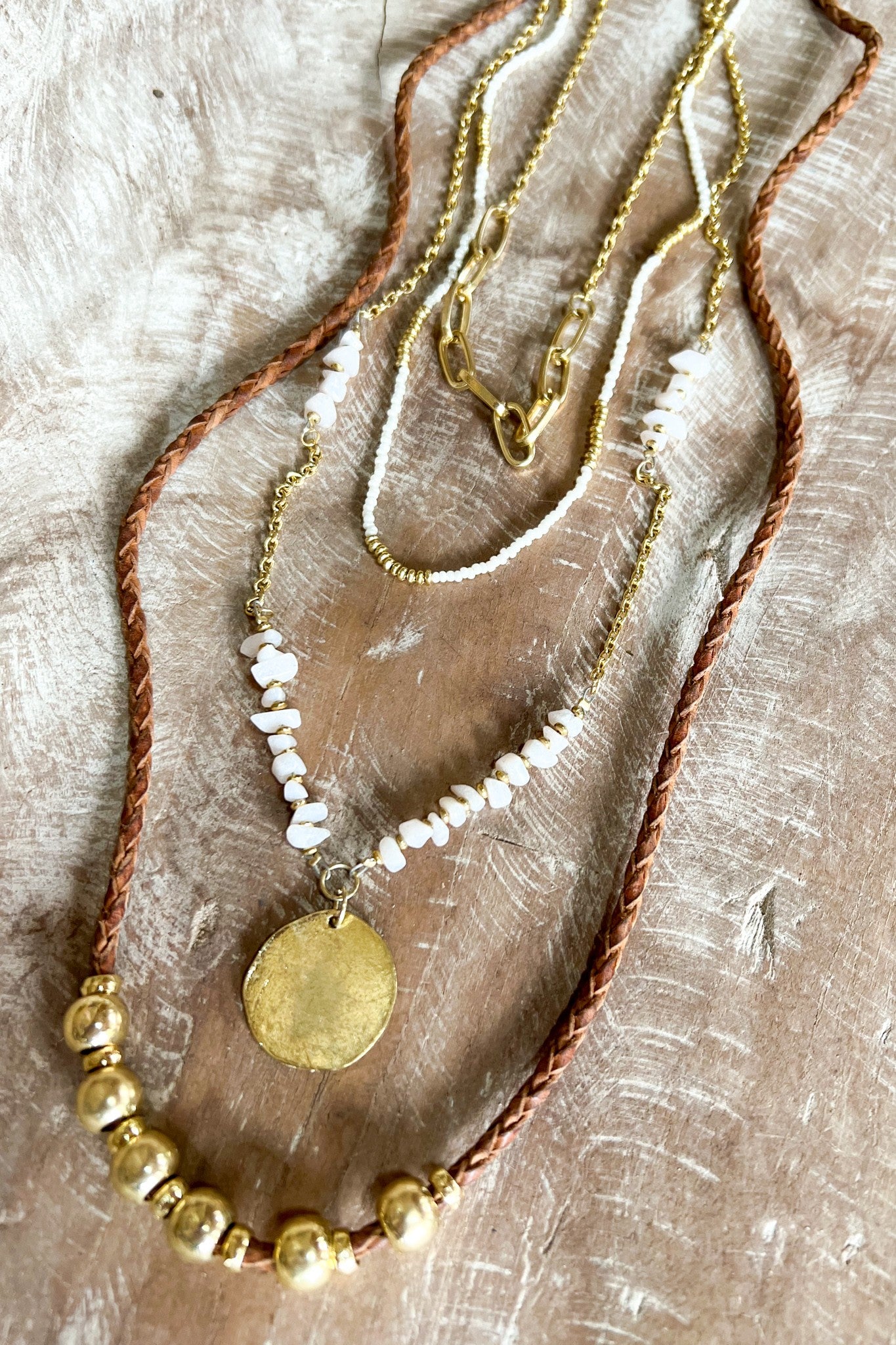 Daphne Necklace Ivory Q2-69266-NL