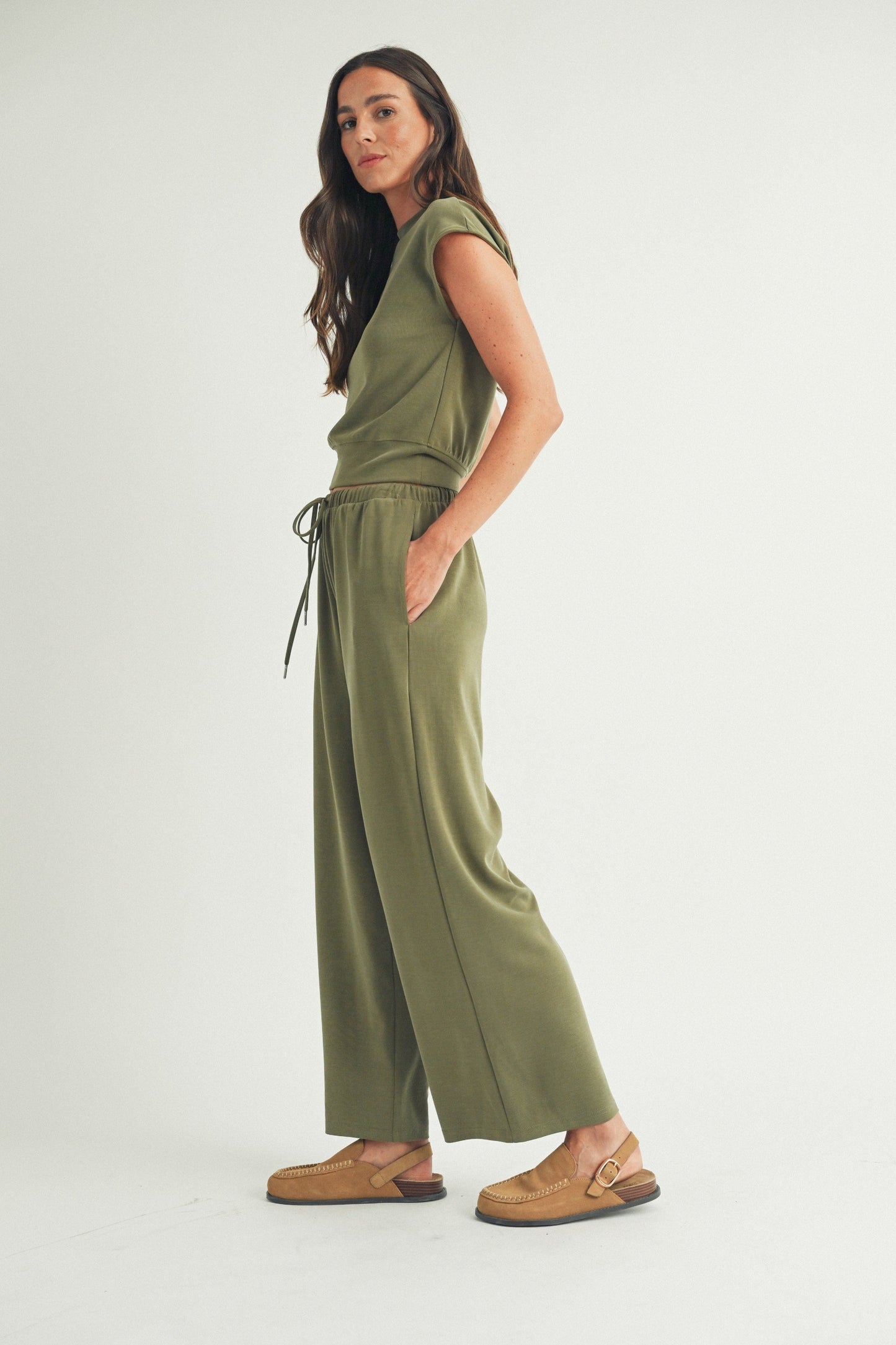 Cap Sleeve Lounge Top 1346ETC