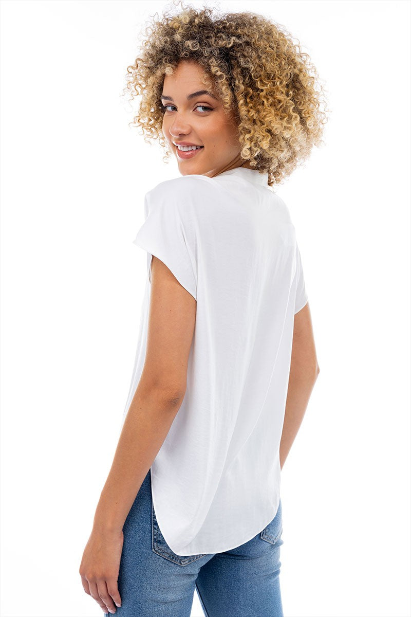 Drop Shoulder Regular Blouse OB112897-SU-4