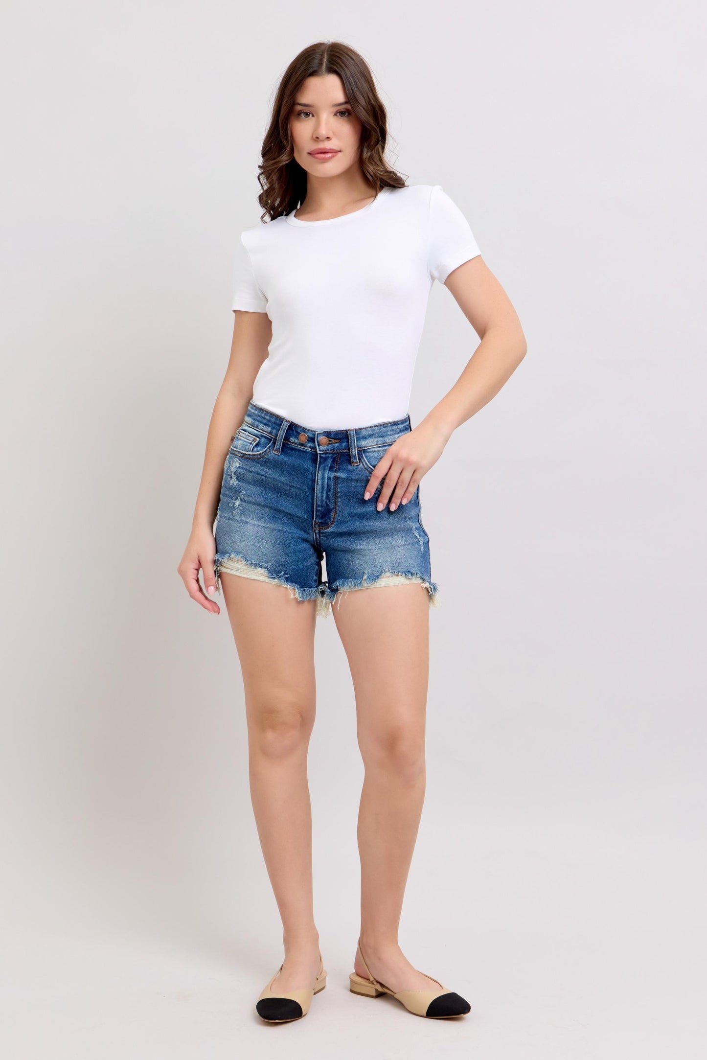 2 Button Dad Shorts 152103