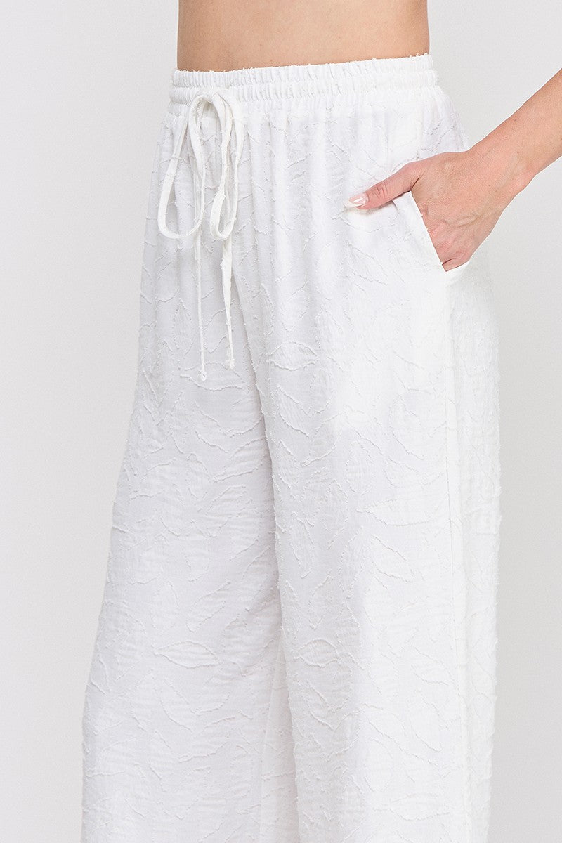 Jacquard High Elastic Pants AP9599