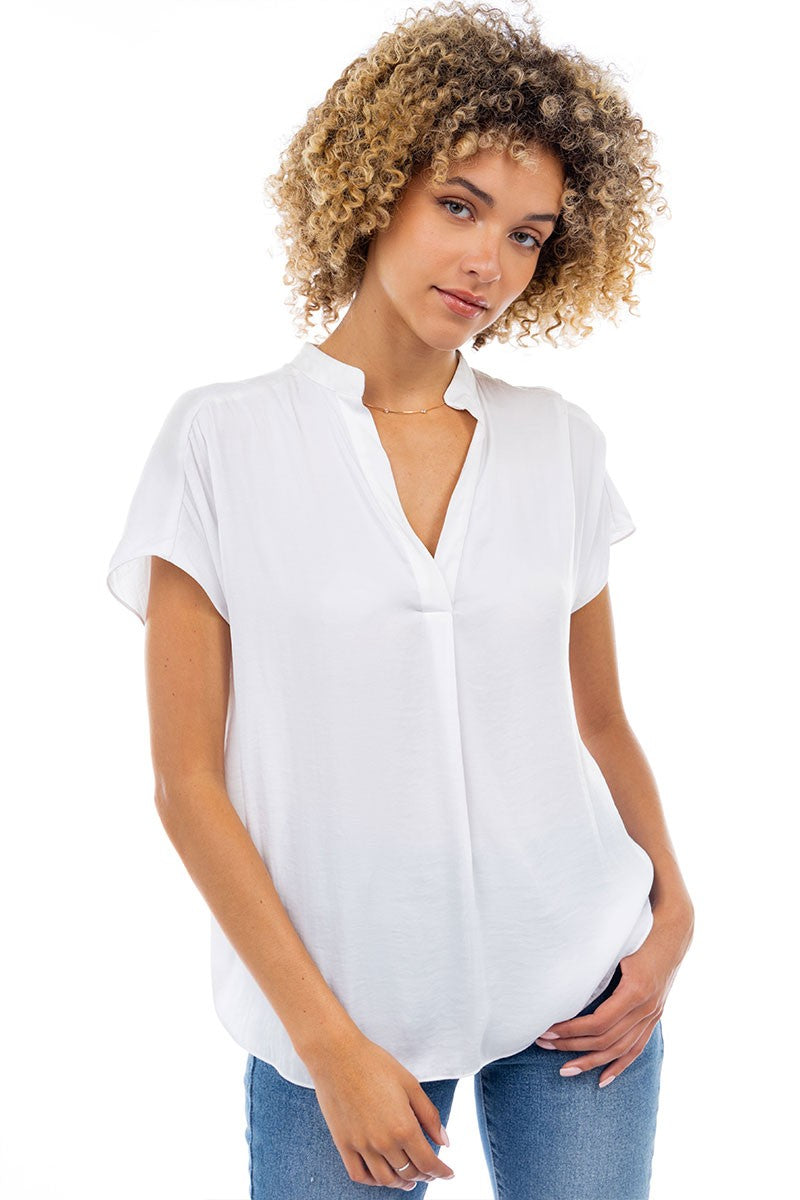 Drop Shoulder Regular Blouse OB112897-SU-4
