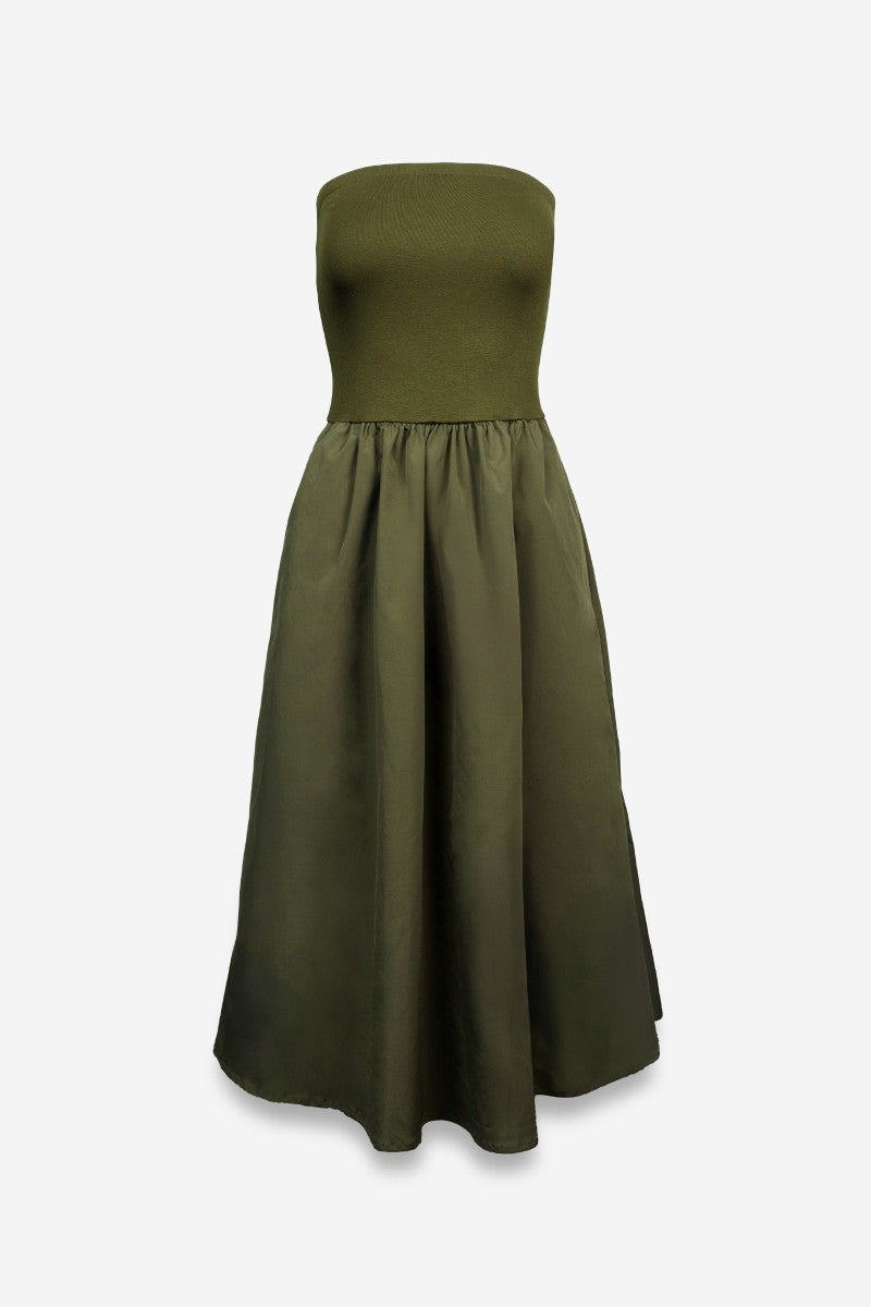 Tube Top Maxi Dress WD7081