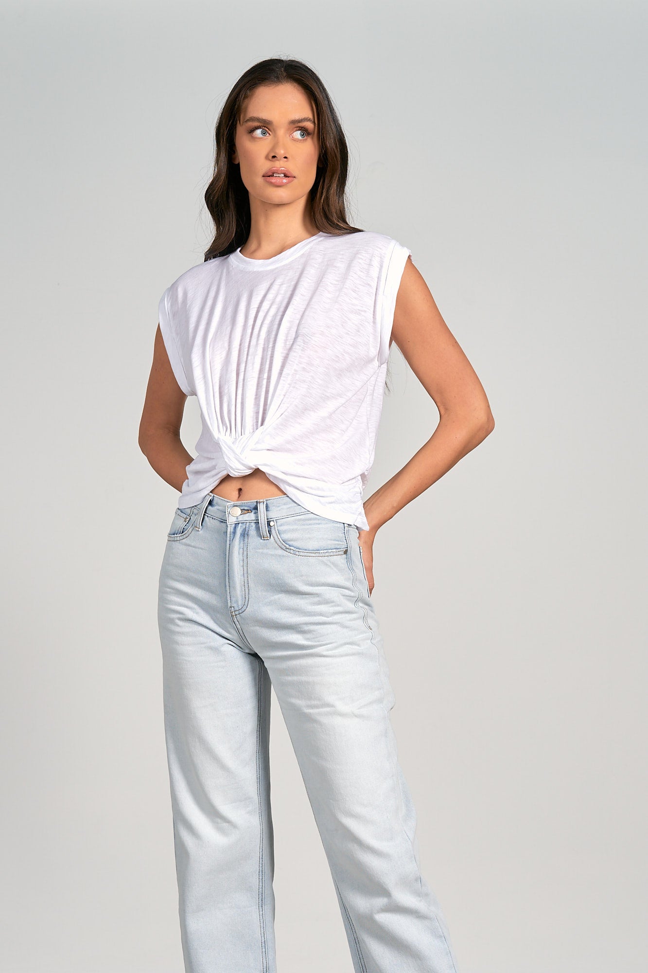 Flutter Sleeve Top SM11008