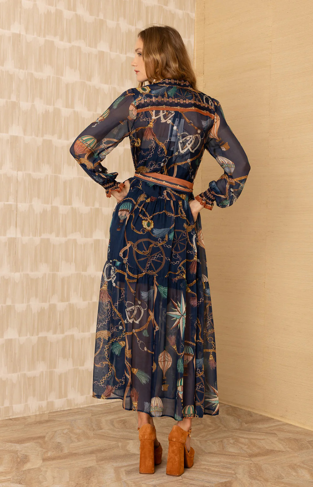 Andi Chiffon Maxi Dress 55KH642A