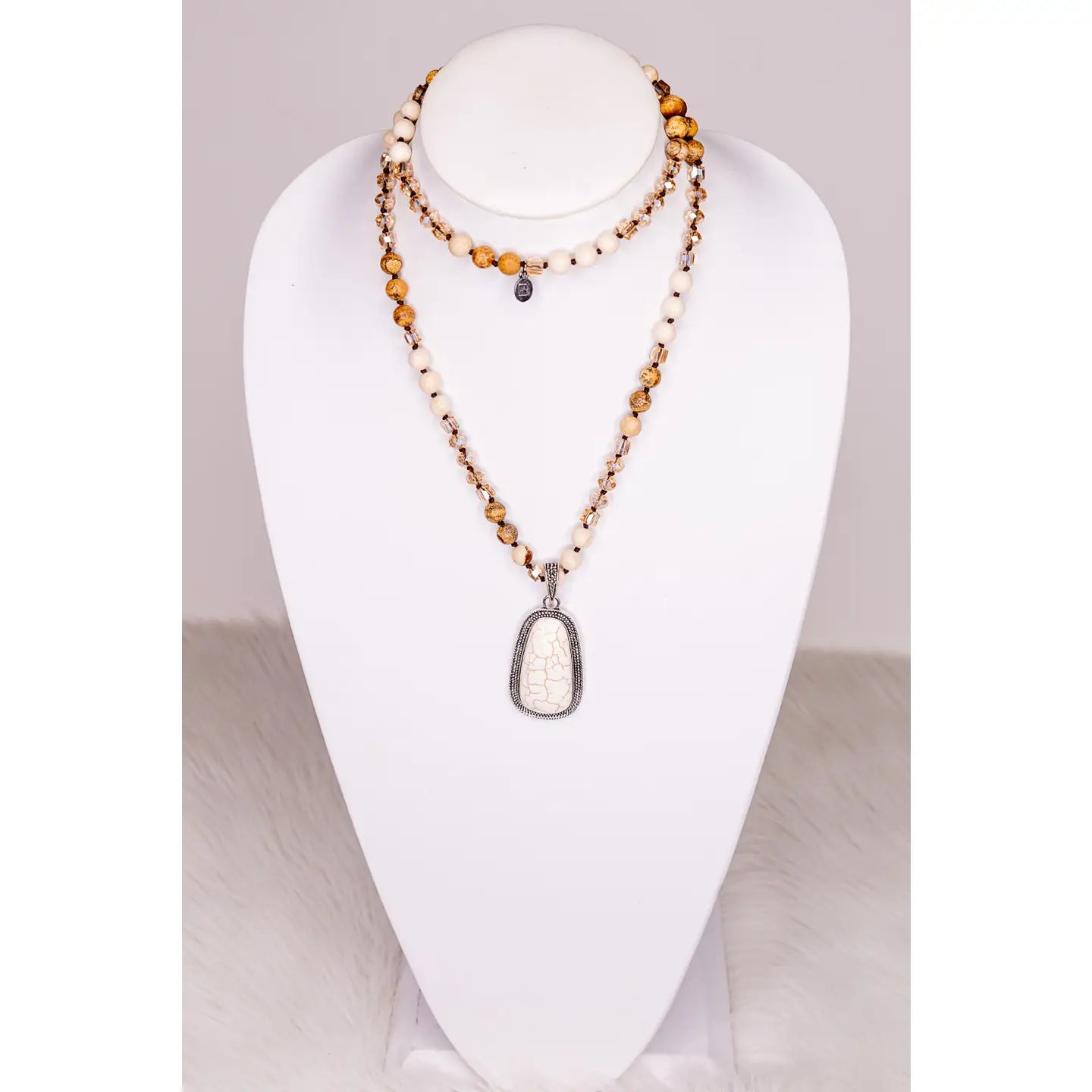 Adele Necklace in White 60855