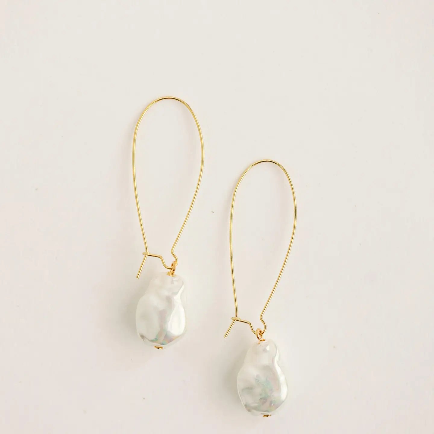 Natural Pearl Minimalist Threader Earrings SAD235