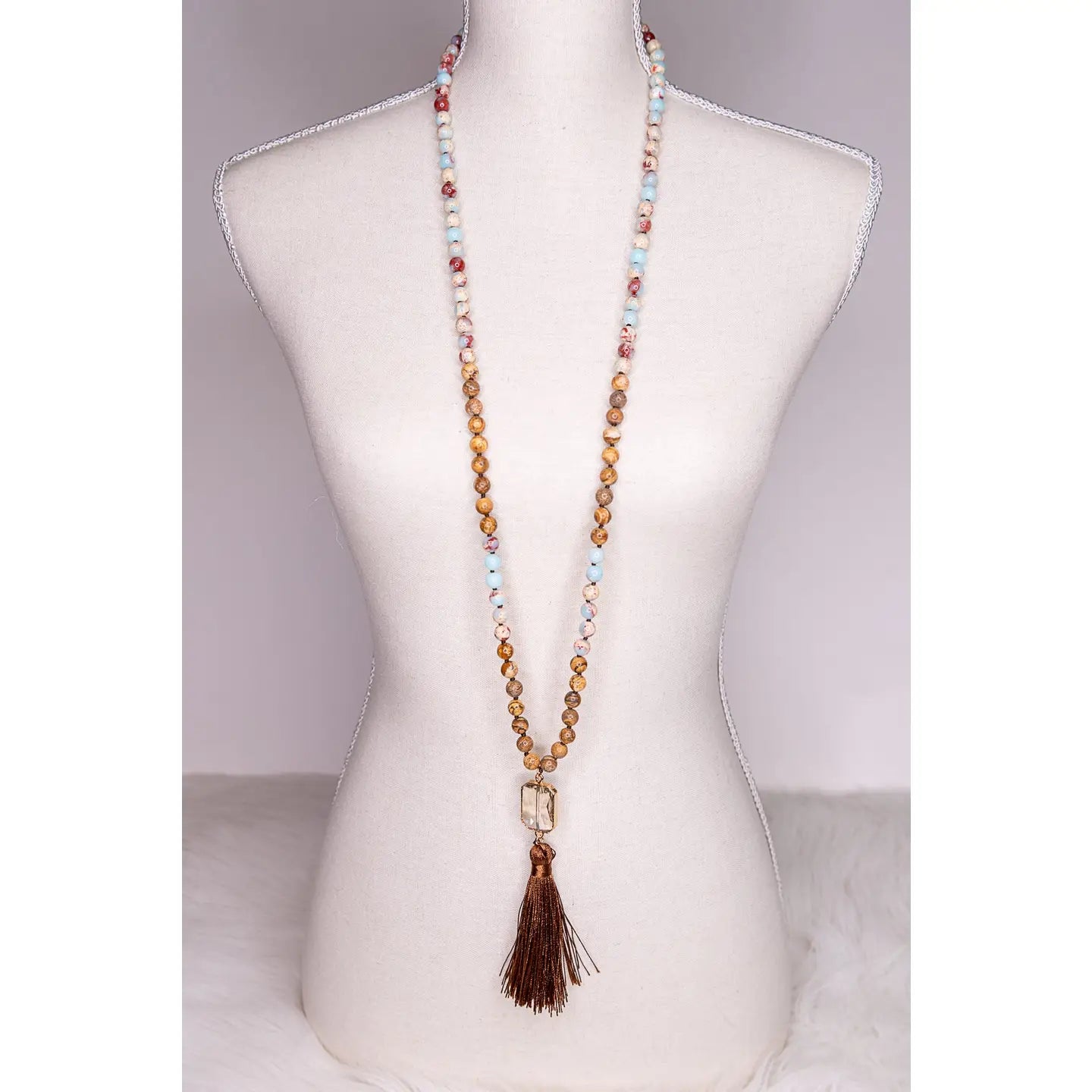 Tama Necklace Empire Beige 36162