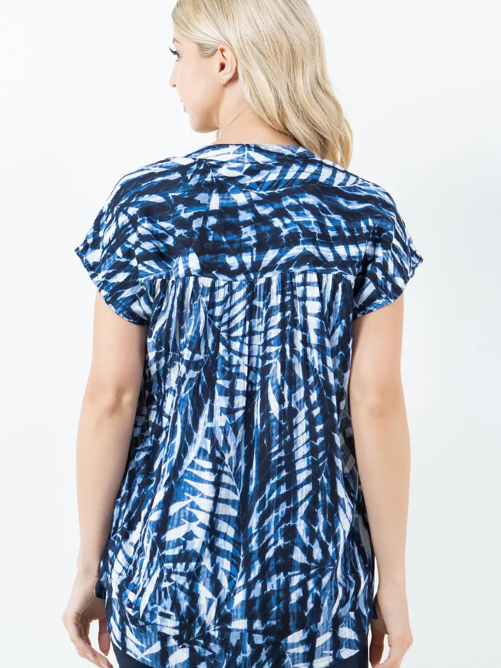 Print Short Sleeve Top M52400