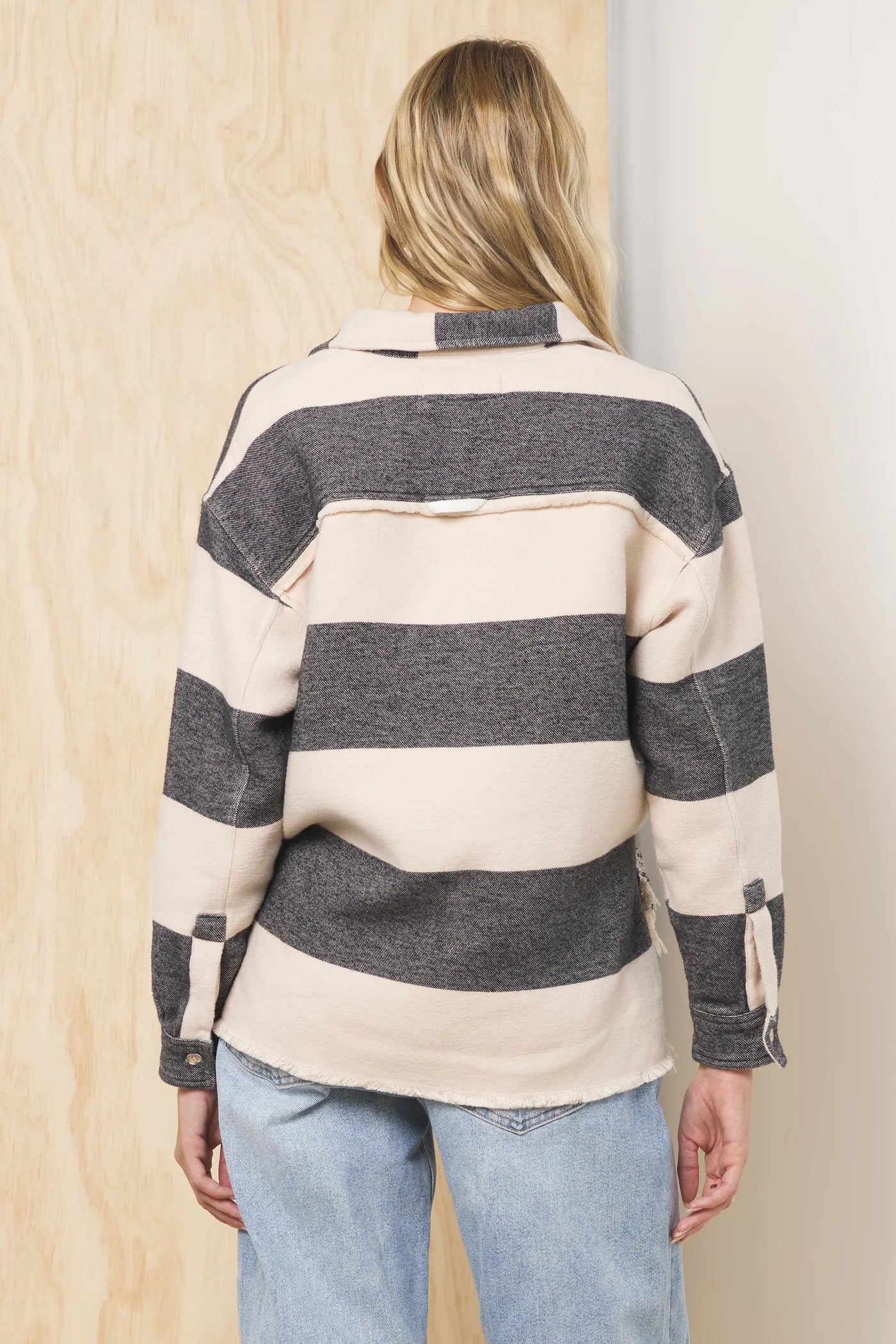 Buffalo Stripe Quarter Button Up CC13553
