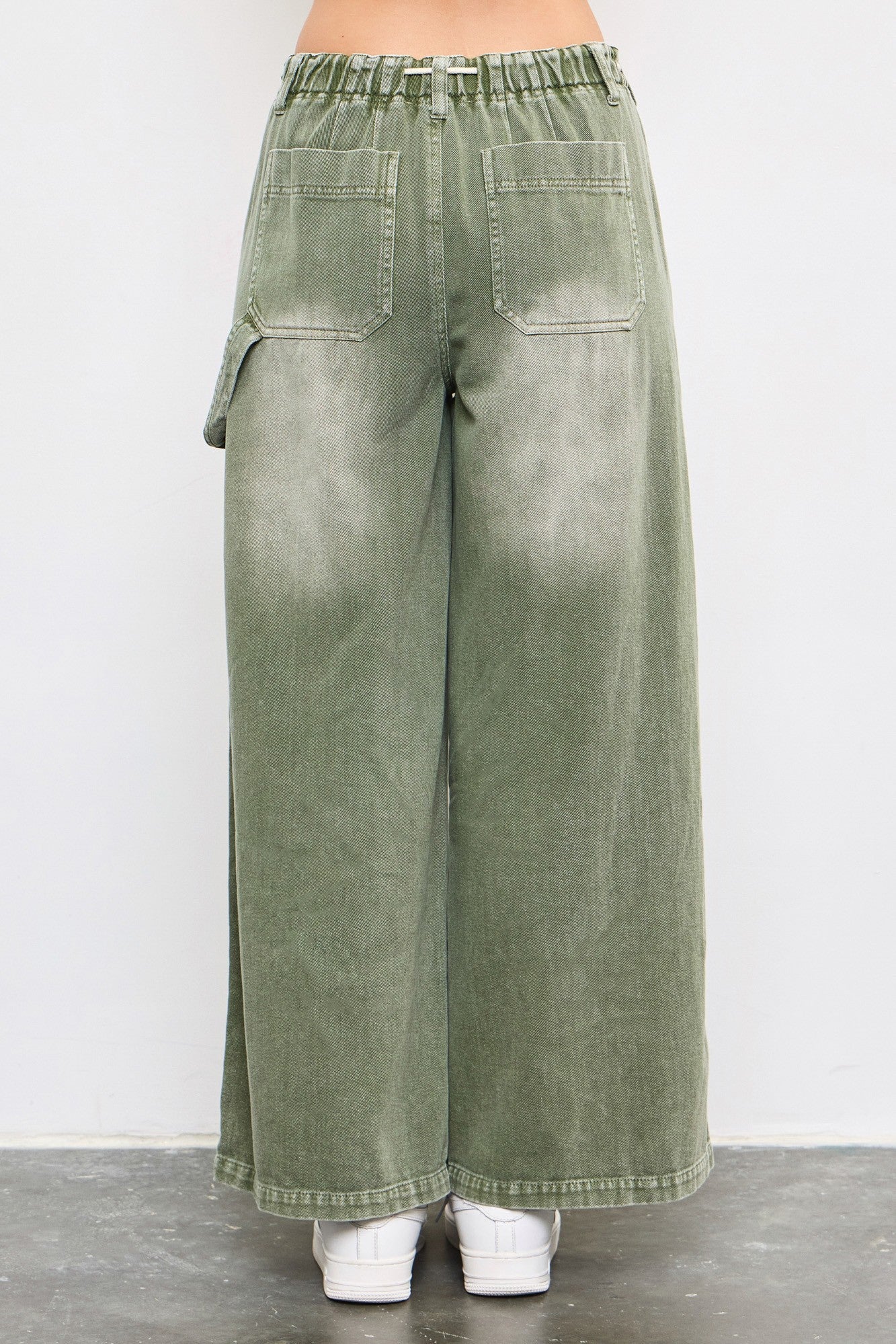 Wide Leg Denim Pants DS0498