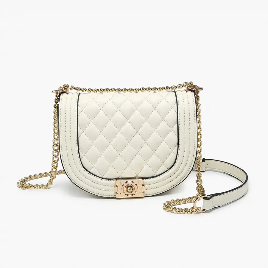 Diana Quilted Snap Front Crossbody EH2641