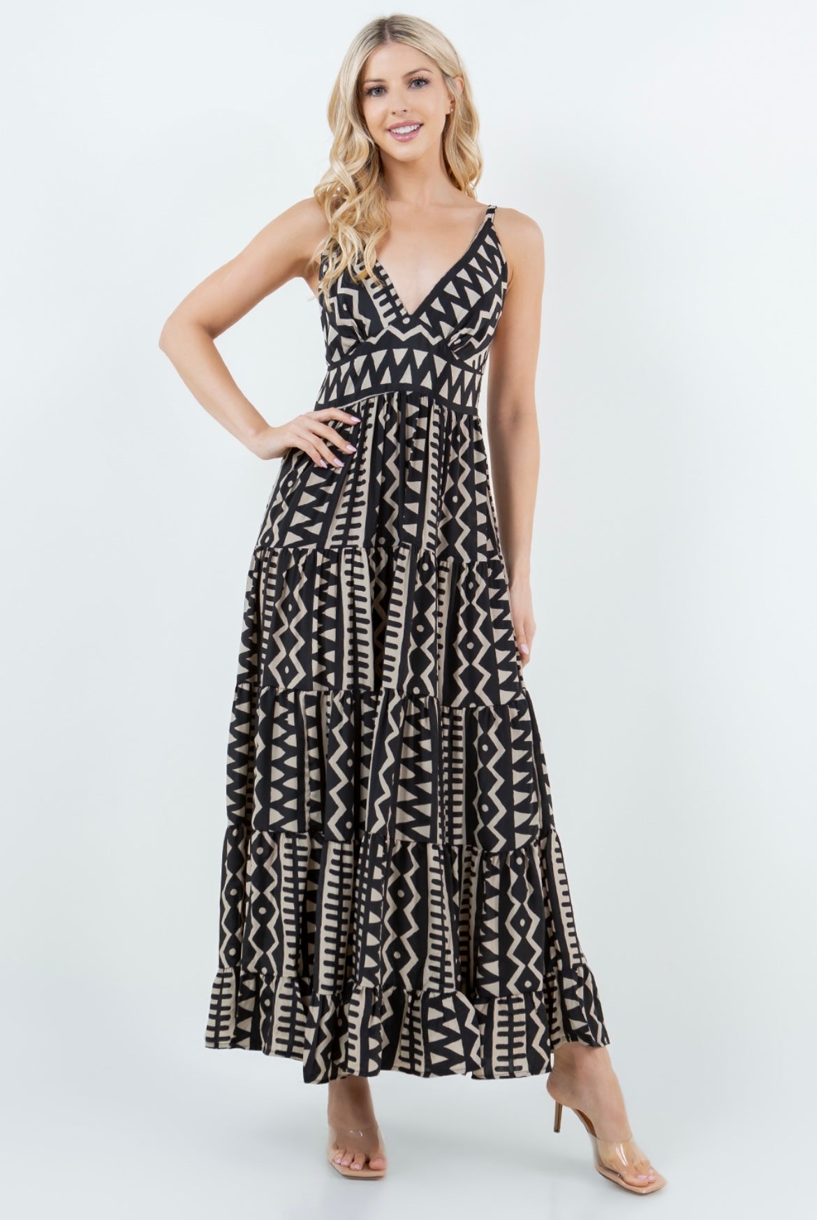 Tiered Maxi Dress EN-311