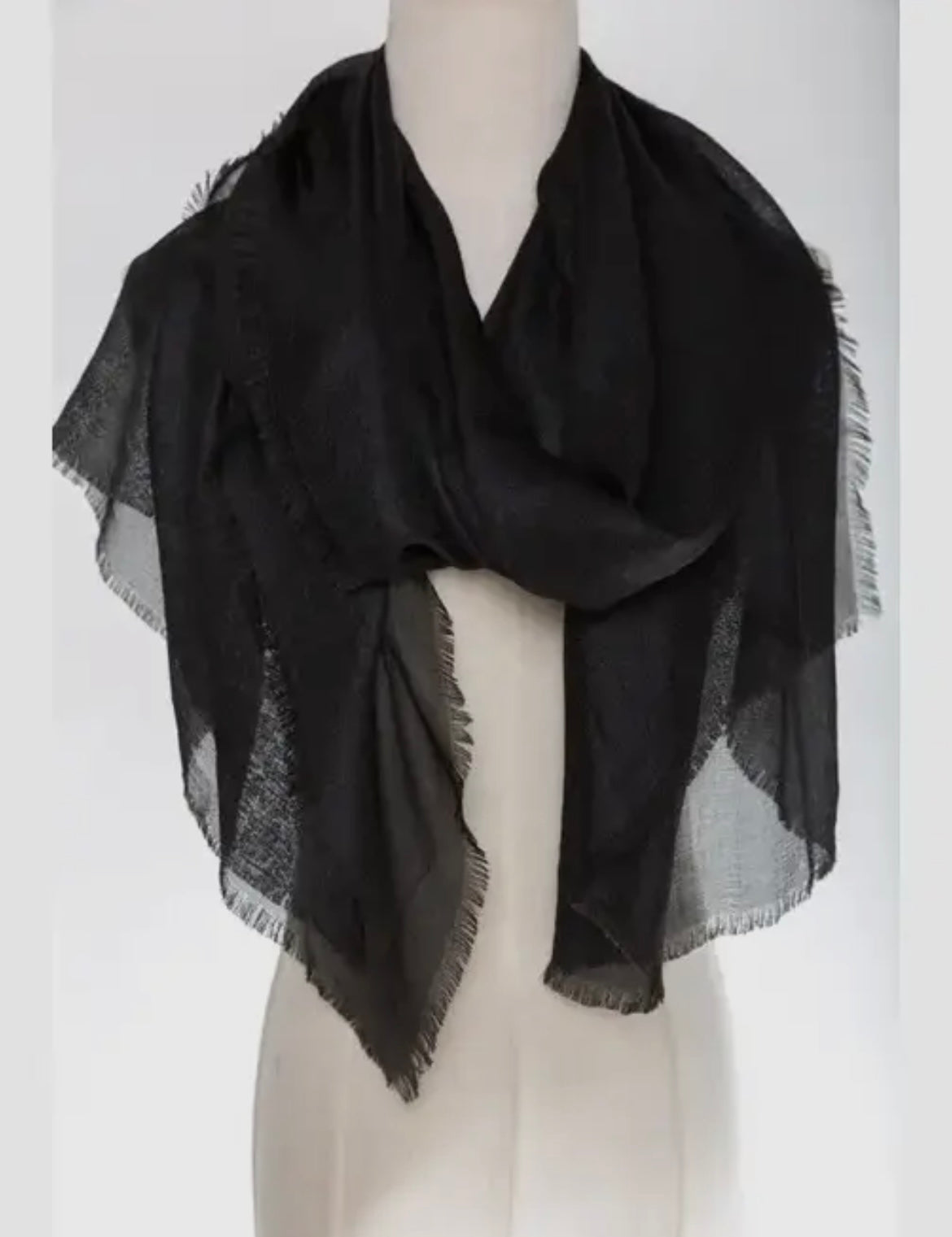 Elegant Dressy Silk-Blend Scarf JC022535