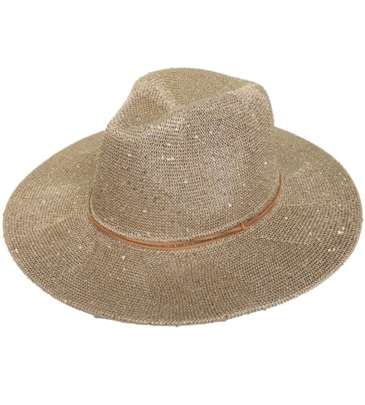 Fashion Western Sequin Hat HTF2896