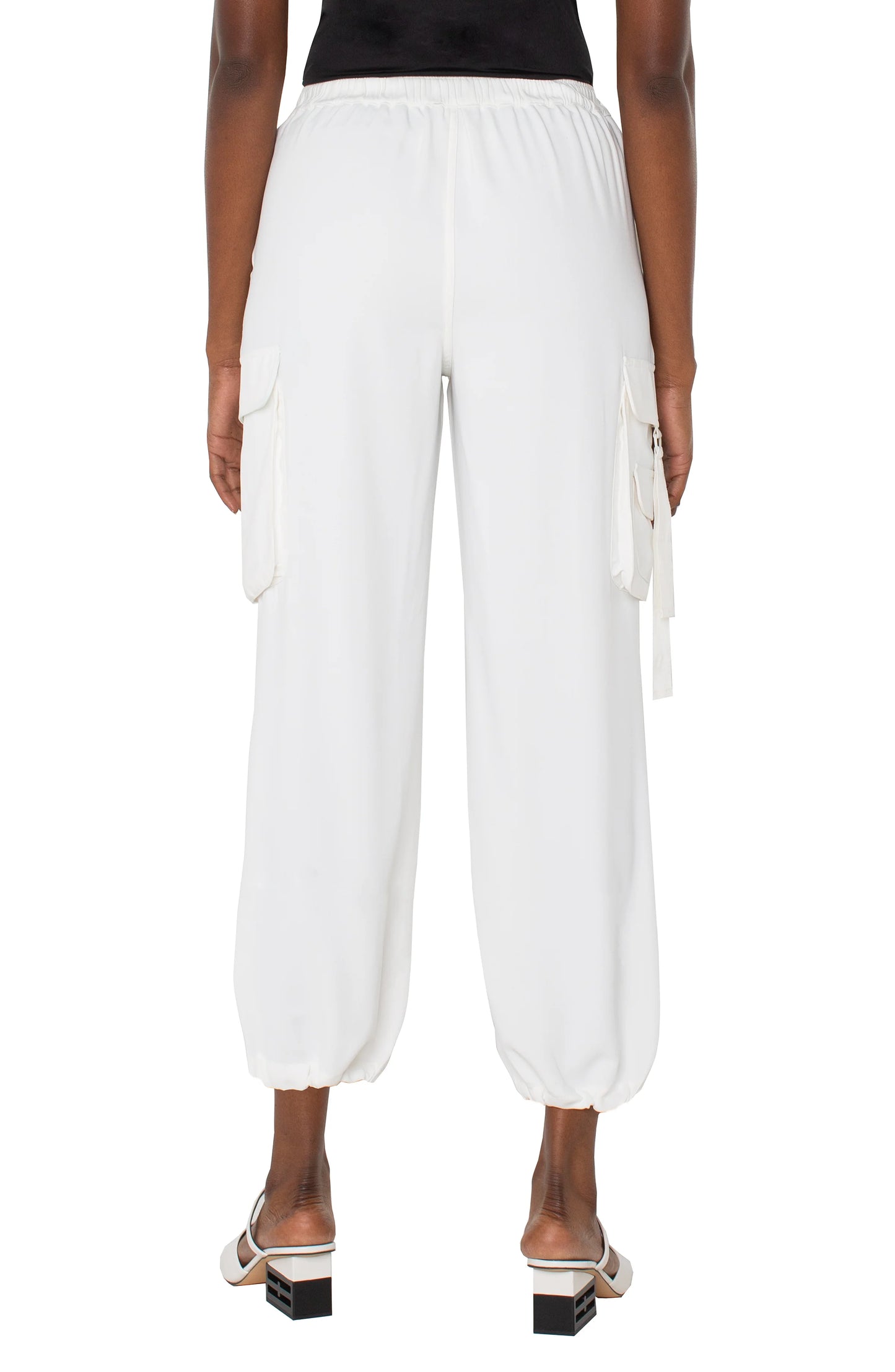 Cinch Hem Pull-on Parachute Cargo Pants LM5684MP3