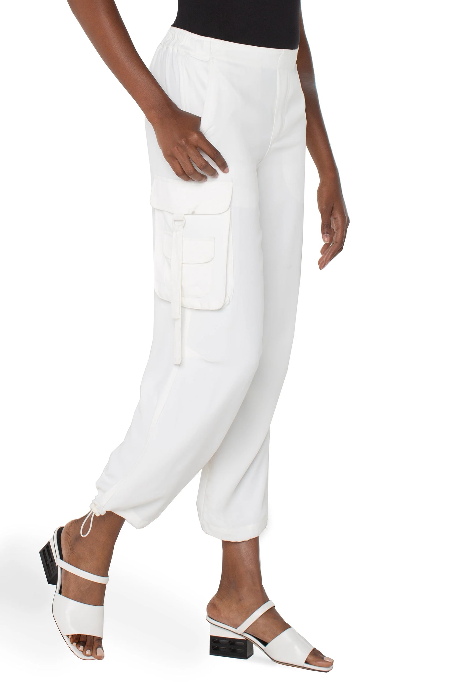 Cinch Hem Pull-on Parachute Cargo Pants LM5684MP3