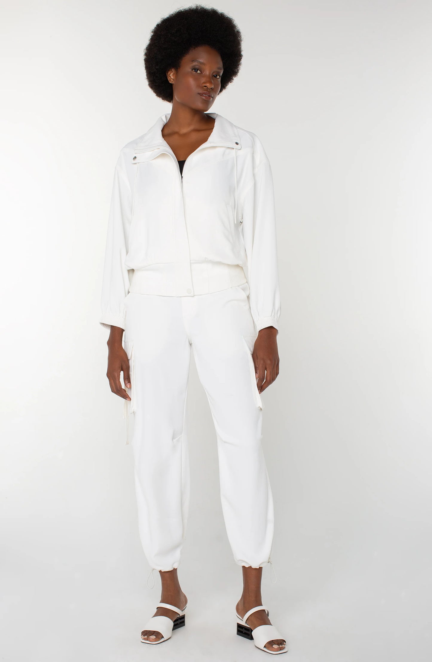Cinch Hem Pull-on Parachute Cargo Pants LM5684MP3