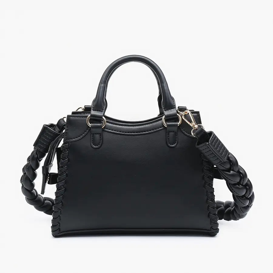 Alana Whipstitch Crossbody w/ Knotted Handle M2526