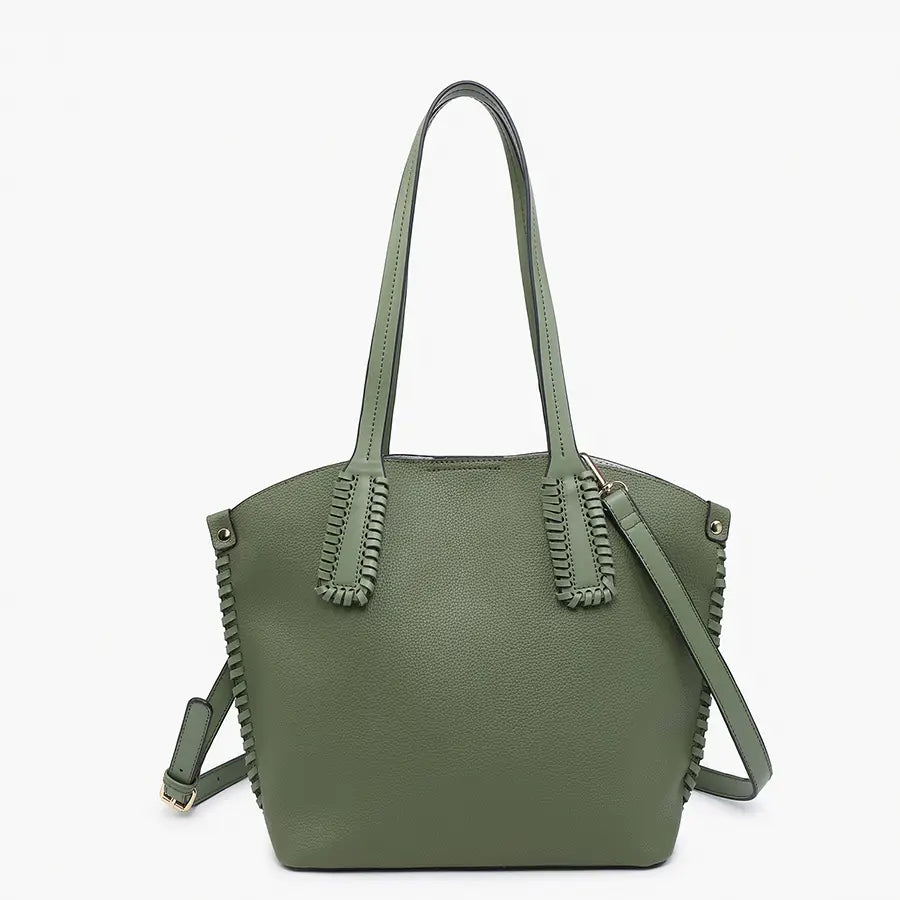 Micah Whipstitch 3-Compartment Tote M2527