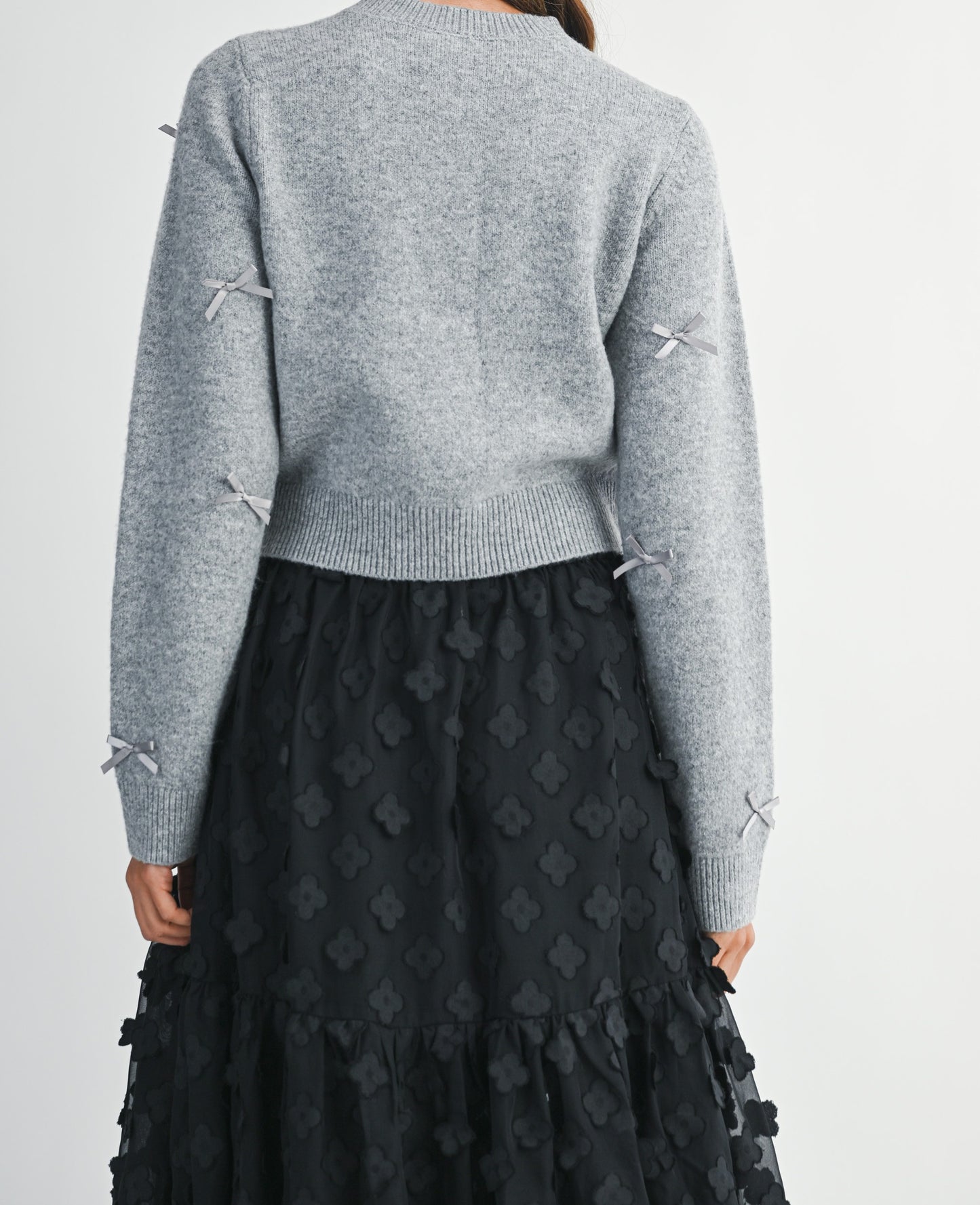 Mini Bow Cardigan Jacket MJK6569