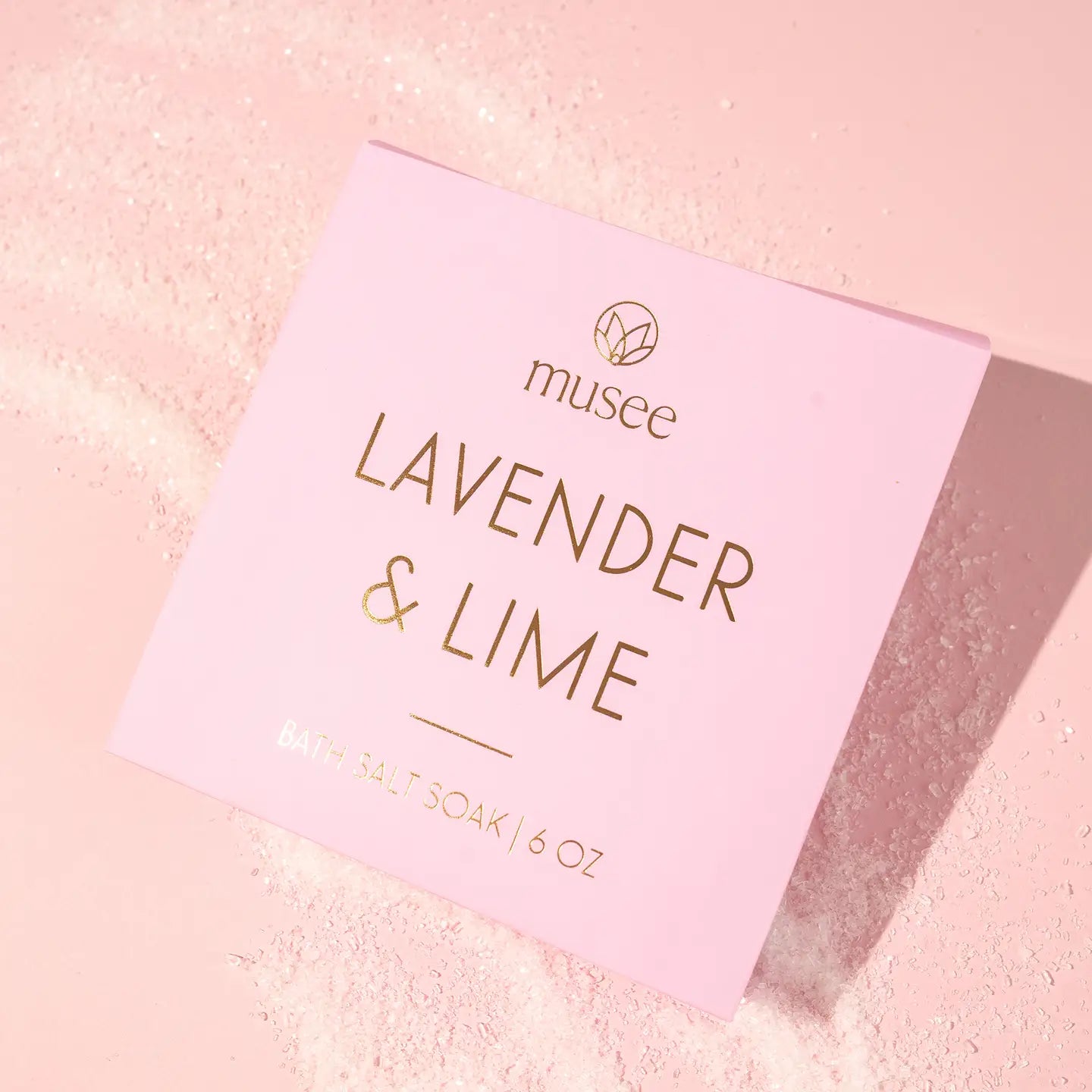 Lavender & Lime Mini Bath Salt Soak MTBS016W