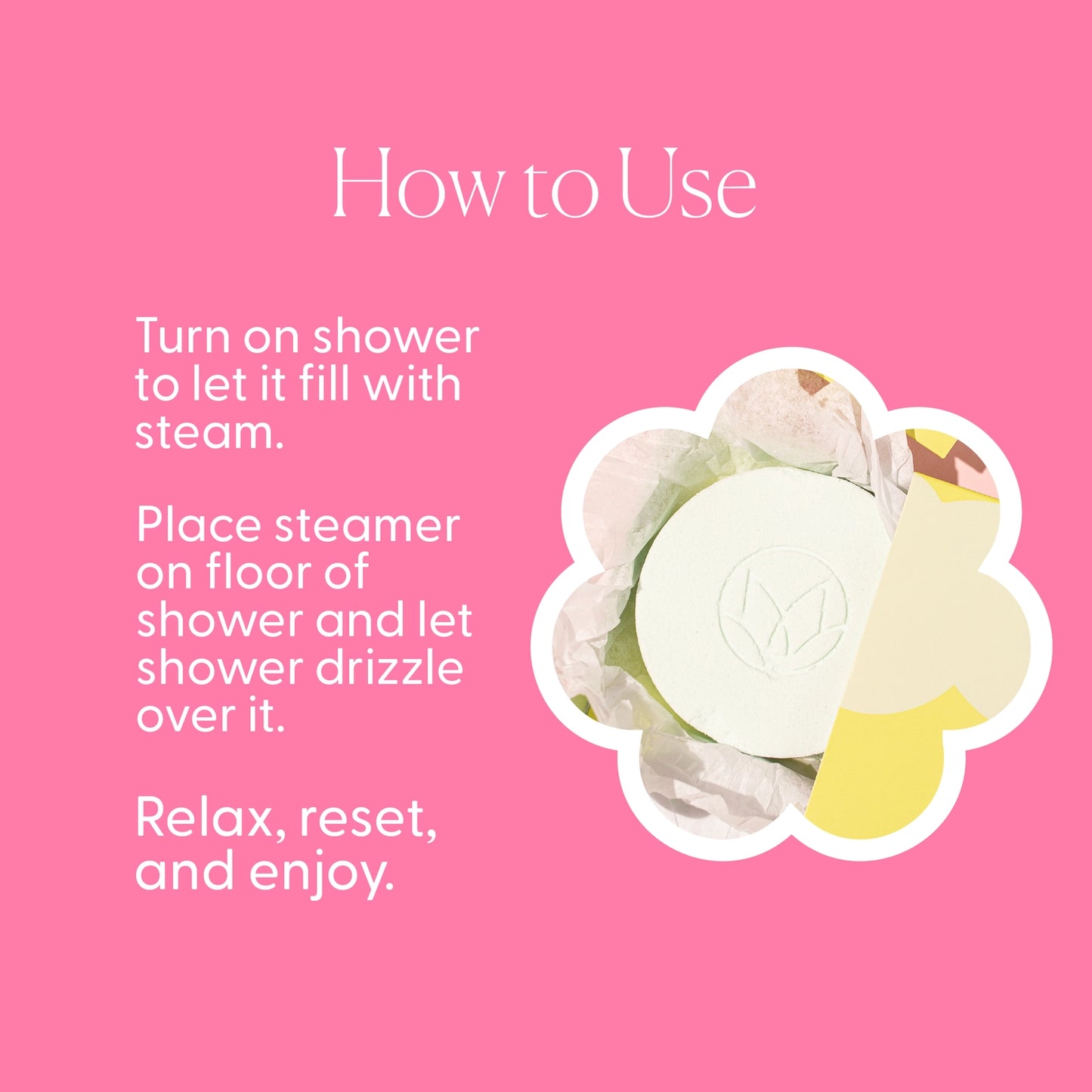 Lavender & Lime Shower Steamers MTSS001W