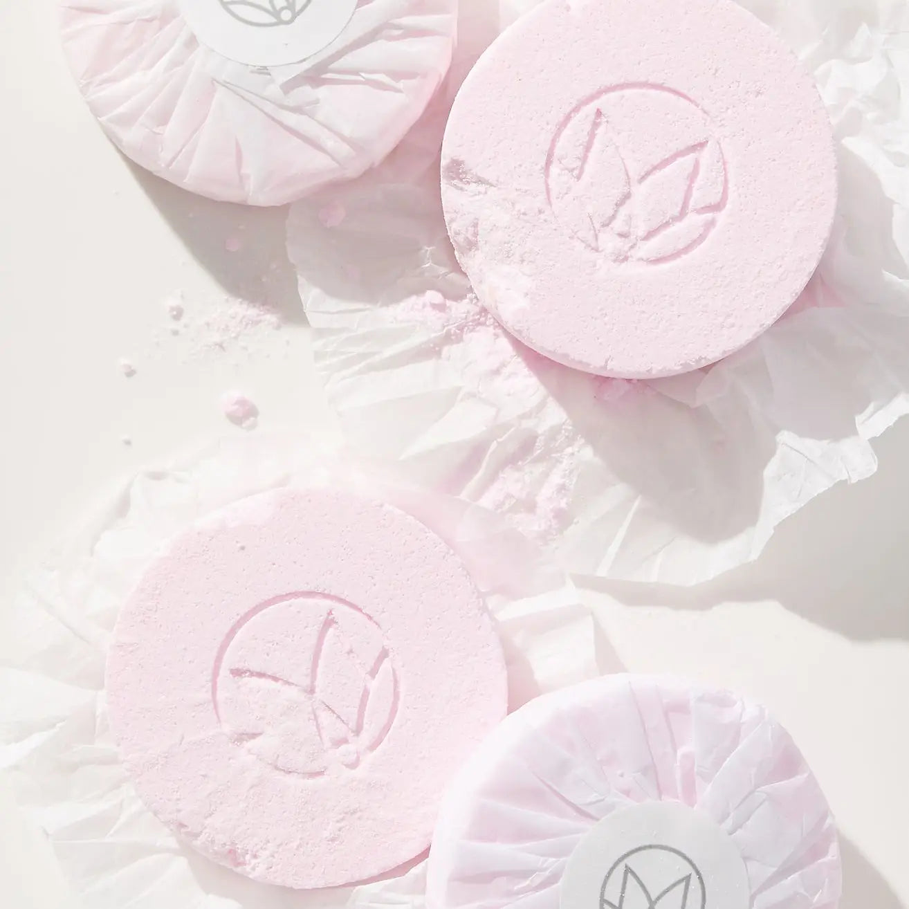 Champagne and Rose Shower Steamers MTSS005W