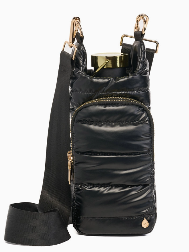 Black Shiny Hydrobag® with Gold Hardware WBB1BSG