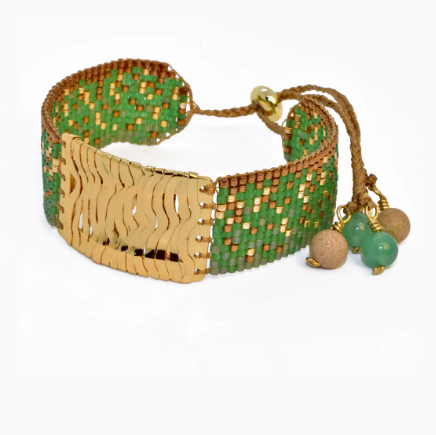 Gold Lace Bracelet M/GP 25001