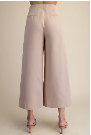 High Waist Culotte Pants P8004