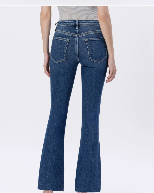 Mid Rise Slim Bootcut Jeans F5751