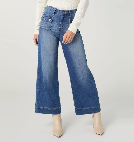 Bambu Soft Wide Ankle with Patch Pockets 2639504A