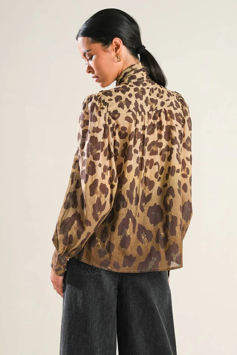 Keeping Tabs Woven Top FT1301