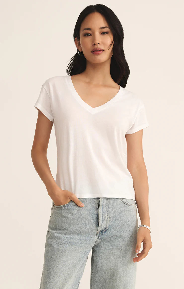 Modern Jersey V-Neck Tee ZT251491