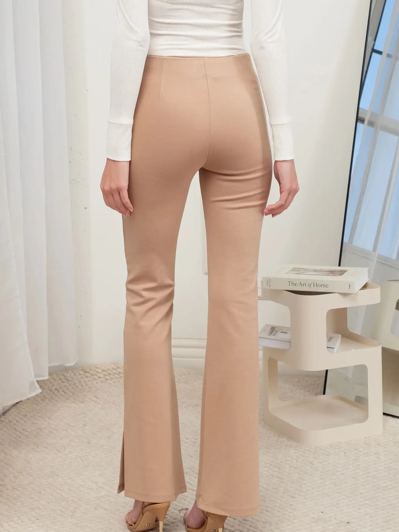 High Waist Straight Leg Pants TW1505