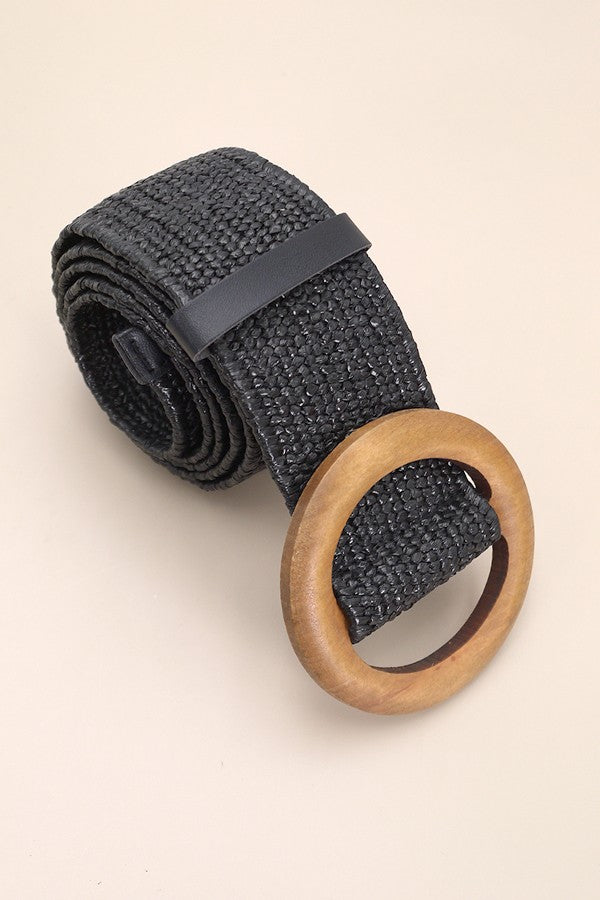 Wooden Buckle Belt 40BT627