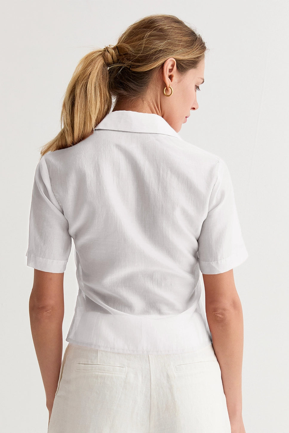Lola Button Up Top CT8644