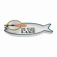 Lake Fish Tray & Dip Set 42080022