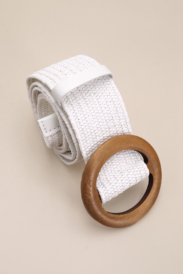Wooden Buckle Belt 40BT627