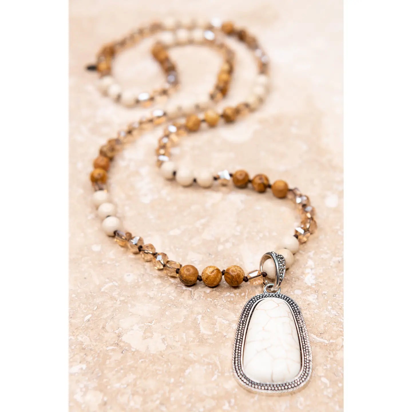 Adele Necklace in White 60855