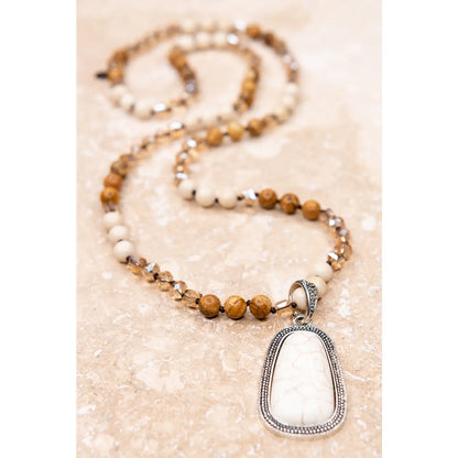 Adele Necklace in White 60855